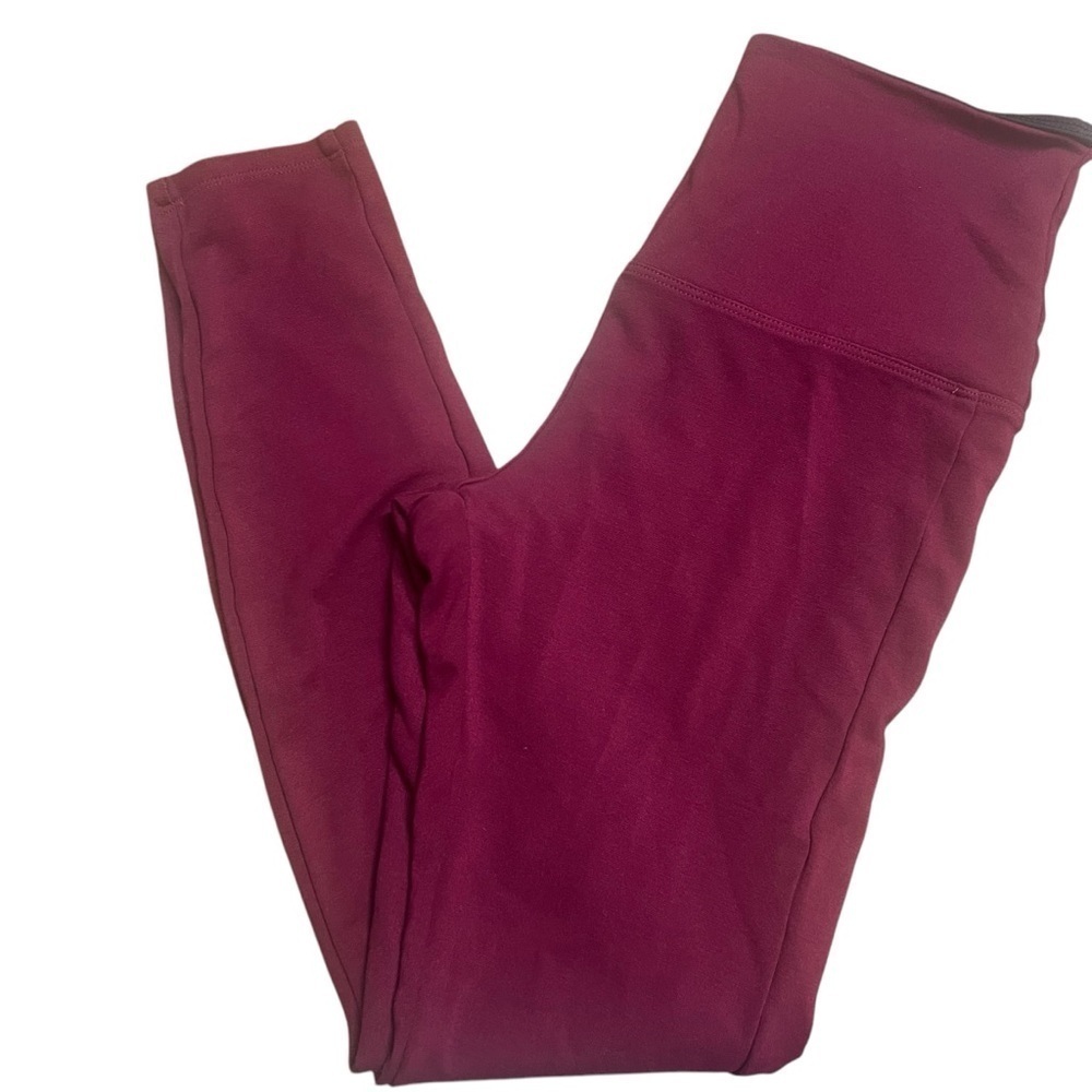 Lysse leggings Burgundy small workout gym athletic athleisure